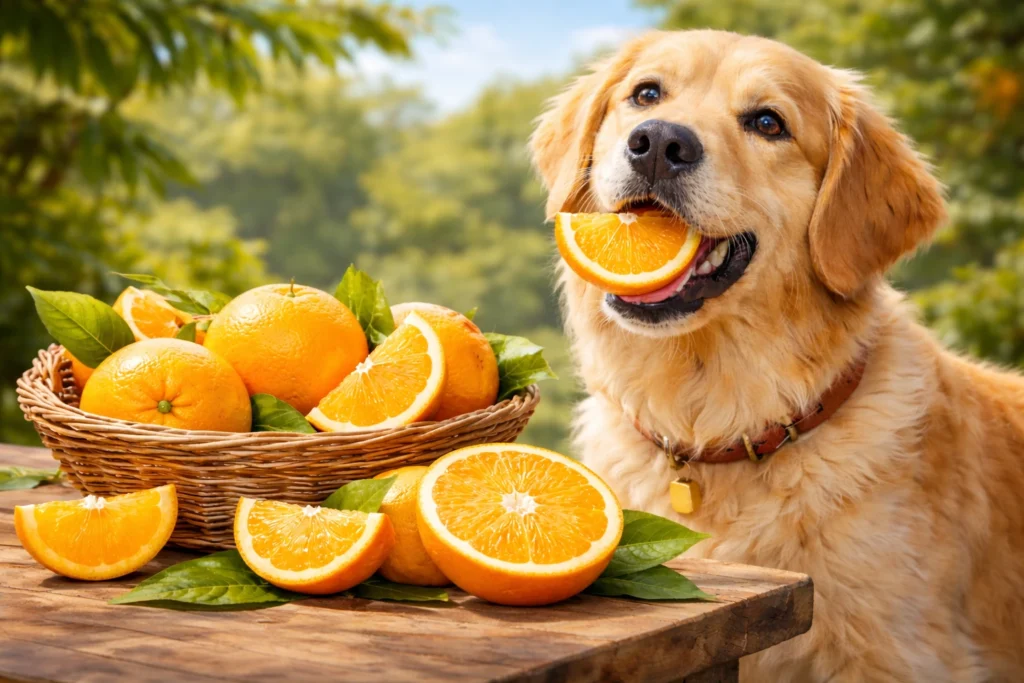 Wondering 'Can dogs have oranges'? Discover the safety tips and guidelines for giving oranges to dogs.