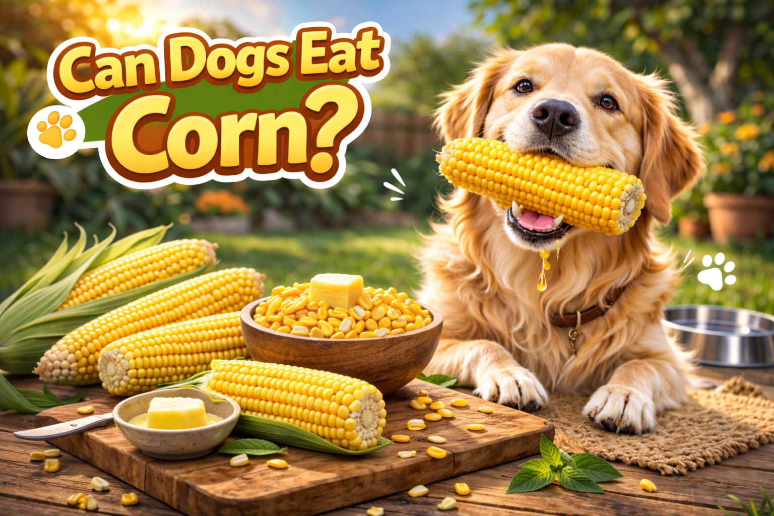 Can dogs eat corn? Learn the benefits and potential risks of feeding corn to your dog.