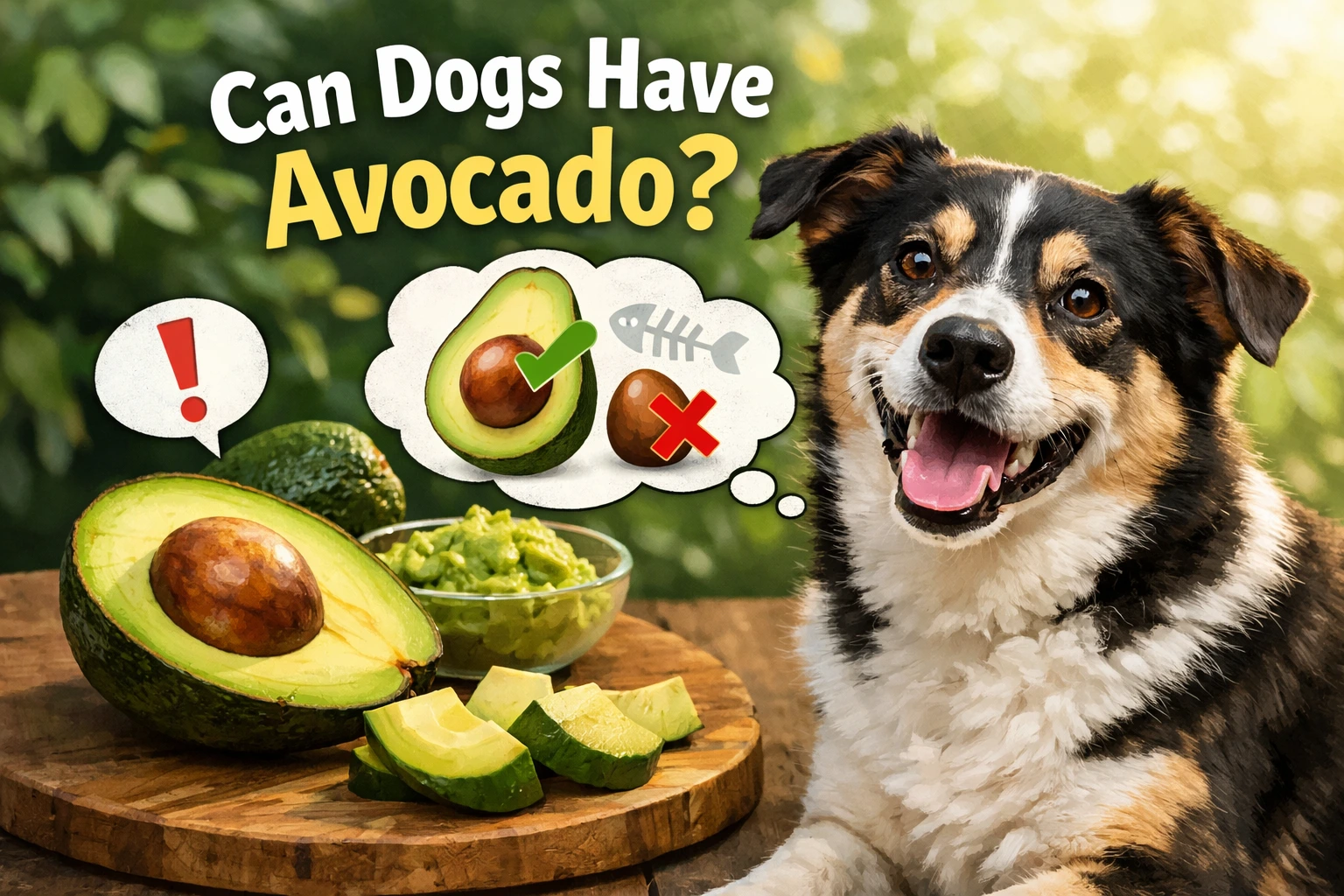 Can Dogs Have Avocado? Remove the skin before offering it to your dog, as it's tough and indigestible.